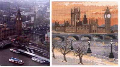 Англия и вышивка. Парламент 4.