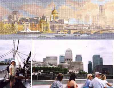 Англия и вышивка. Деловой центр.