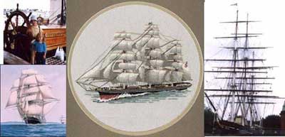 Англия и вышивка. "Катти Сарк".